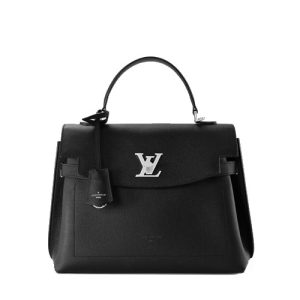 M51395 Louis Vuitton Lockme Ever MM Black Leather